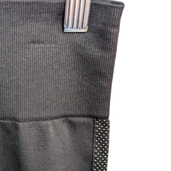 CHAMPION Powerflex Tight Fit High Waist Seamless Capris Black and White Medium - Picture 6 of 14